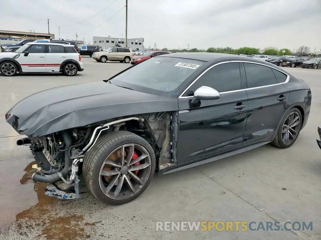 1 Photograph of a damaged car WAUC4CF54KA044826 AUDI S5/RS5 2019