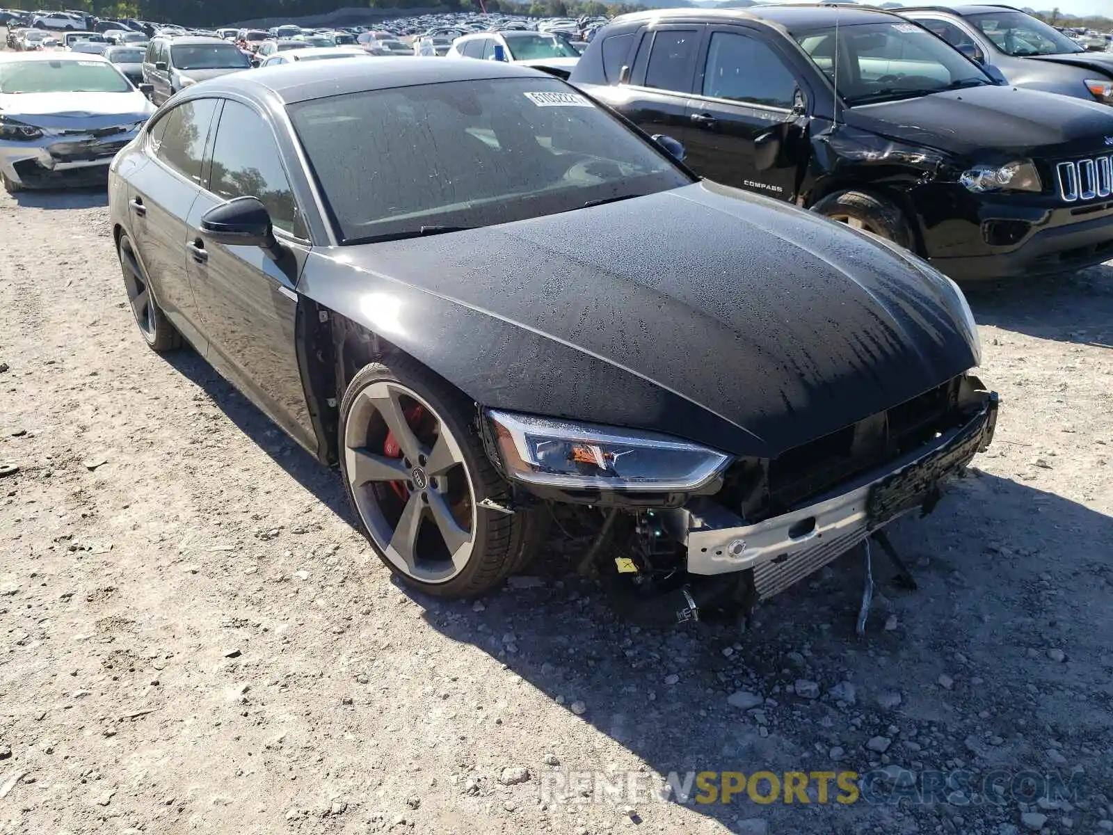 1 Photograph of a damaged car WAUC4CF56KA092862 AUDI S5/RS5 2019