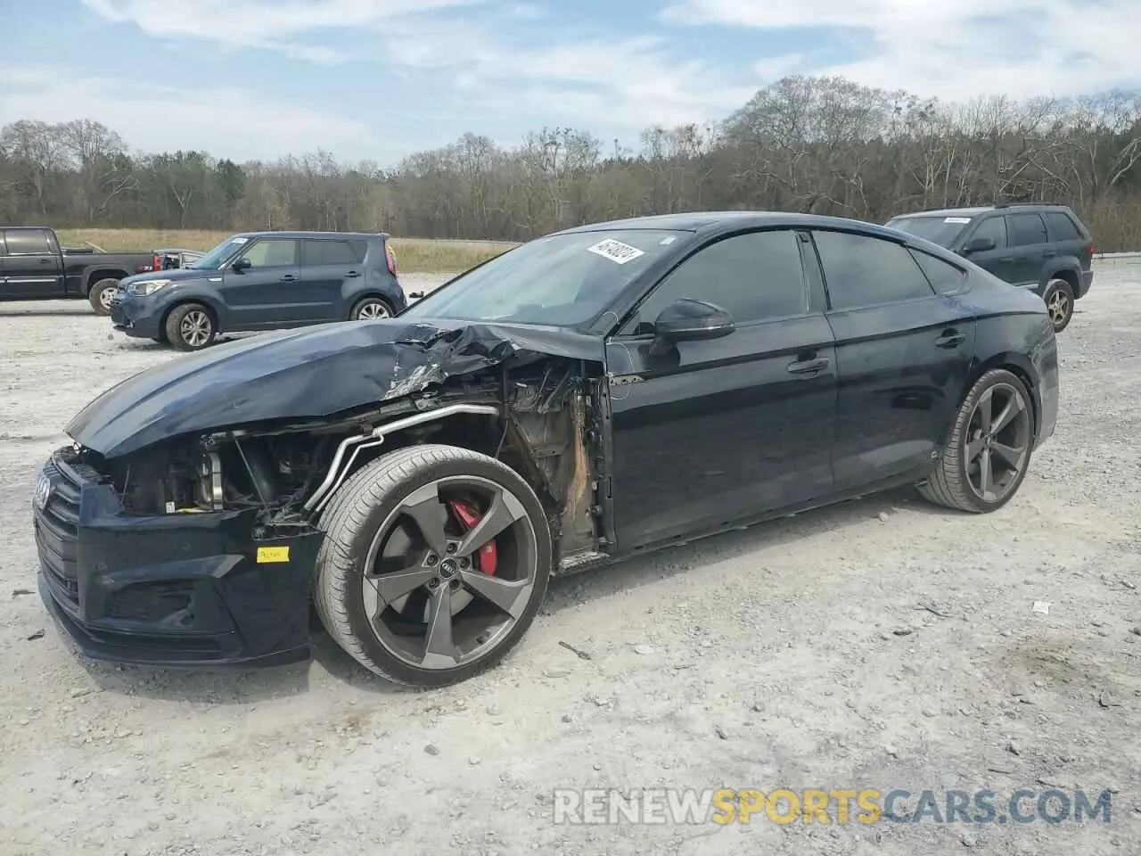 1 Photograph of a damaged car WAUC4CF5XKA005738 AUDI S5/RS5 2019