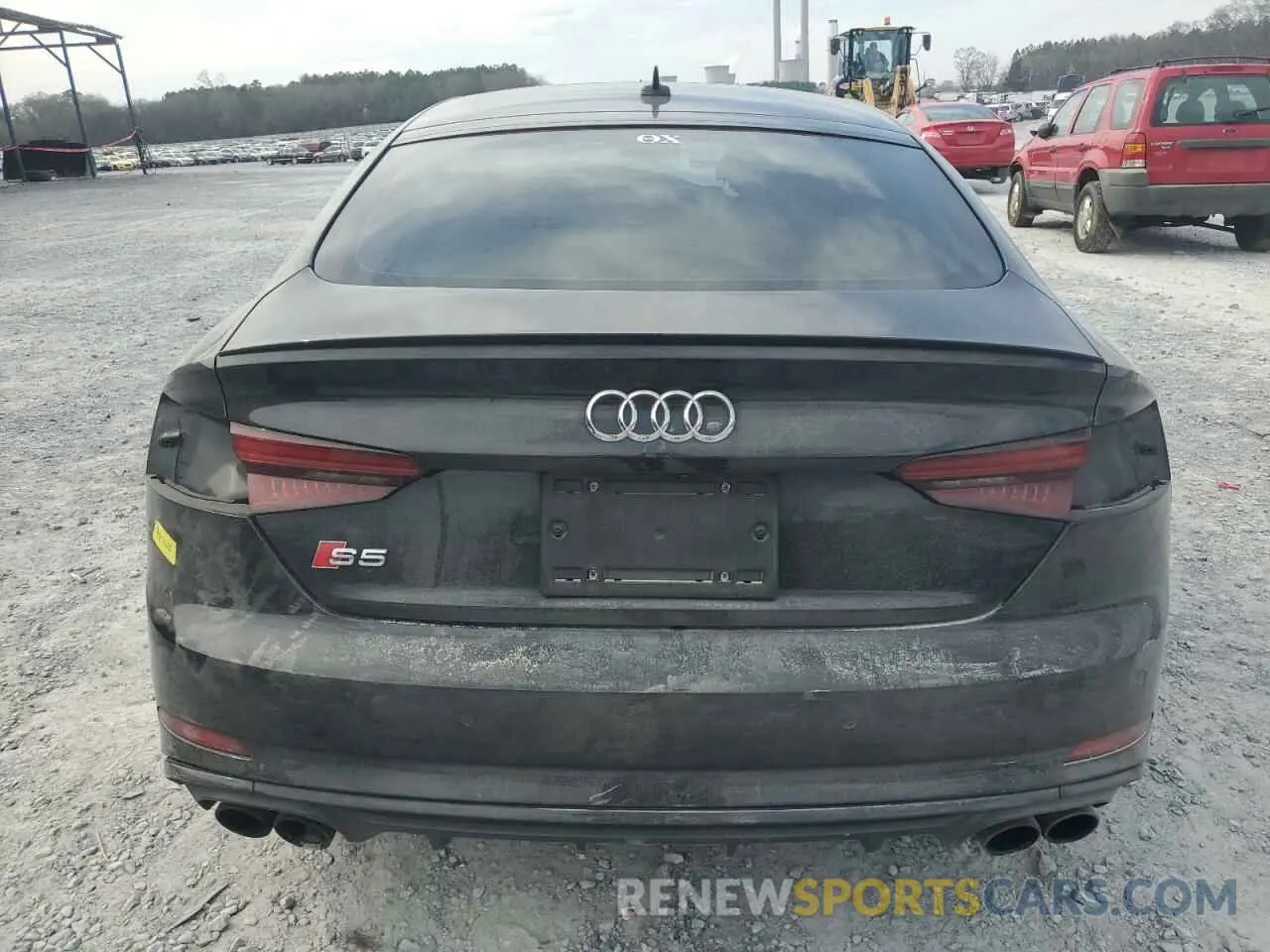 6 Photograph of a damaged car WAUC4CF5XKA005738 AUDI S5/RS5 2019