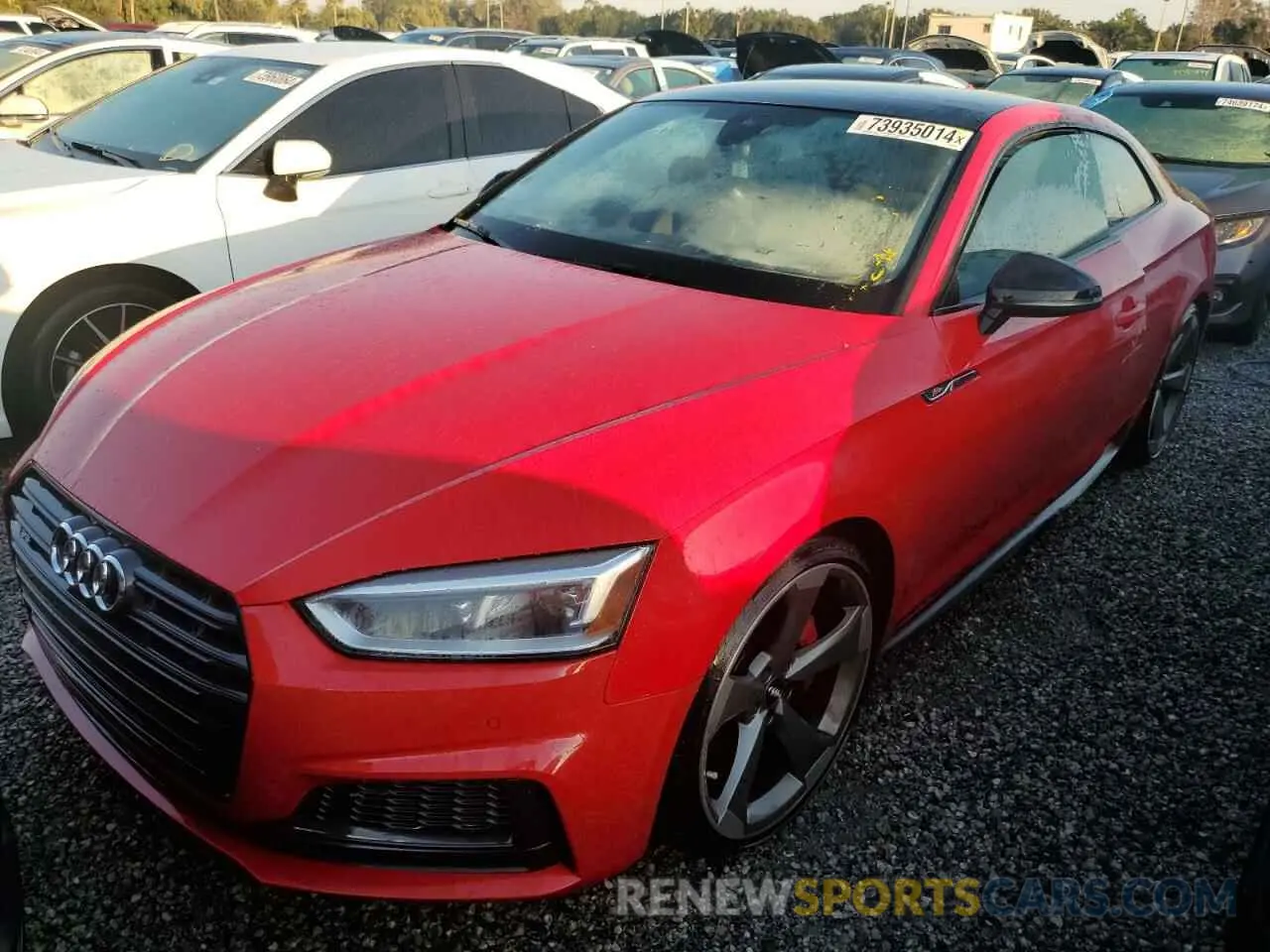 1 Photograph of a damaged car WAUP4AF55KA009038 AUDI S5/RS5 2019