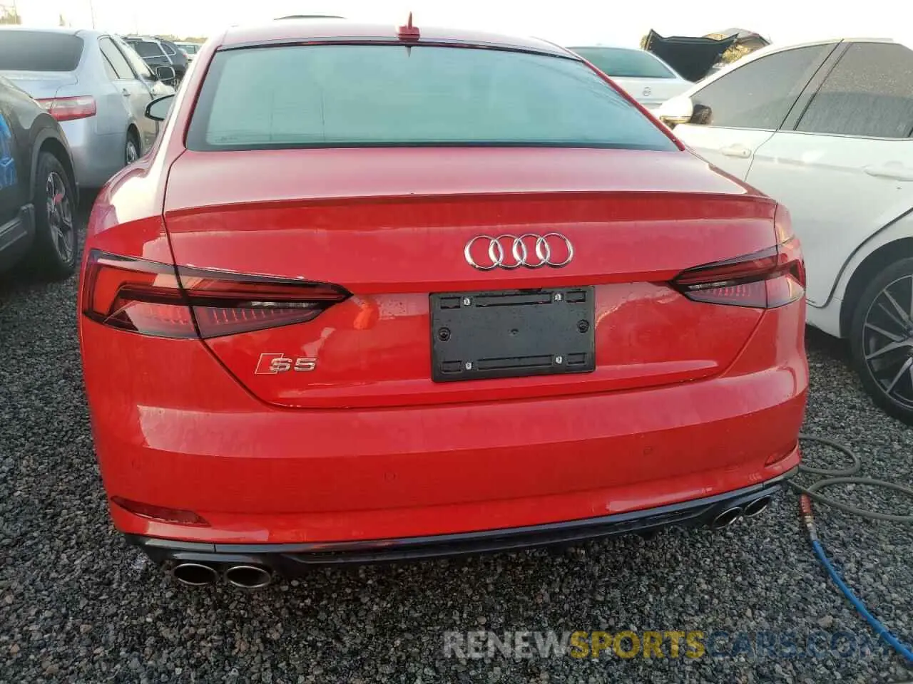 6 Photograph of a damaged car WAUP4AF55KA009038 AUDI S5/RS5 2019