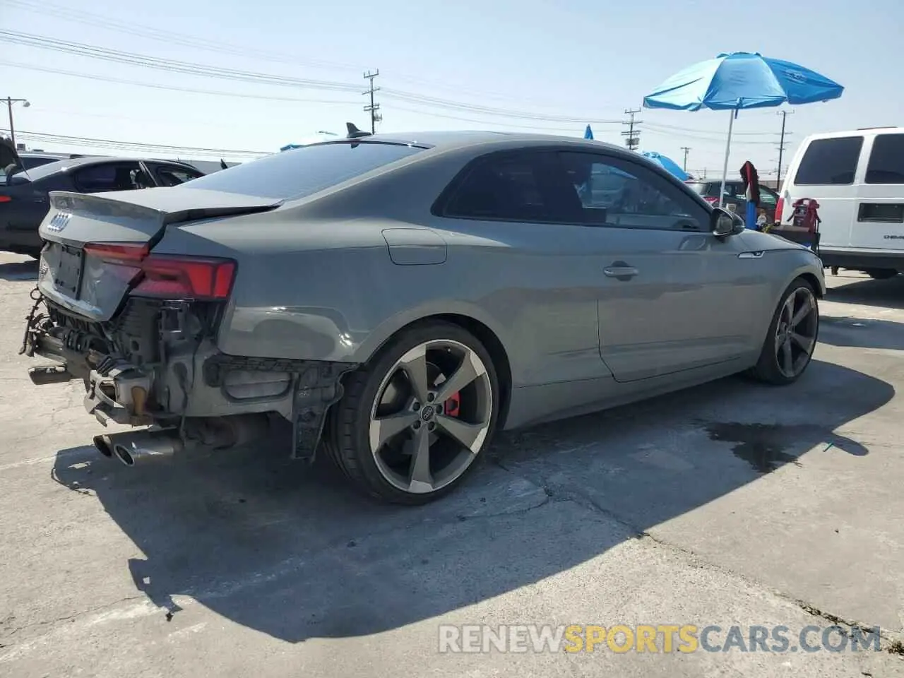 3 Photograph of a damaged car WAUP4AF55KA045232 AUDI S5/RS5 2019