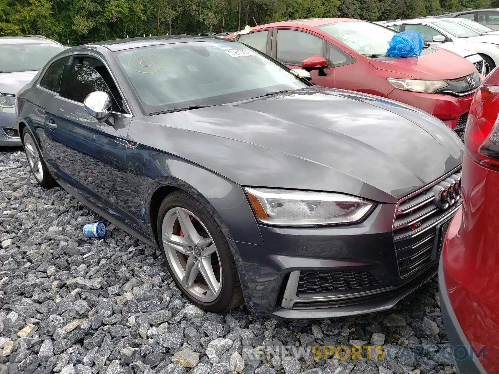 1 Photograph of a damaged car WAUP4AF56KA061231 AUDI S5/RS5 2019