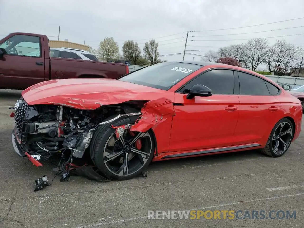 1 Photograph of a damaged car WUABWCF50KA903230 AUDI S5/RS5 2019