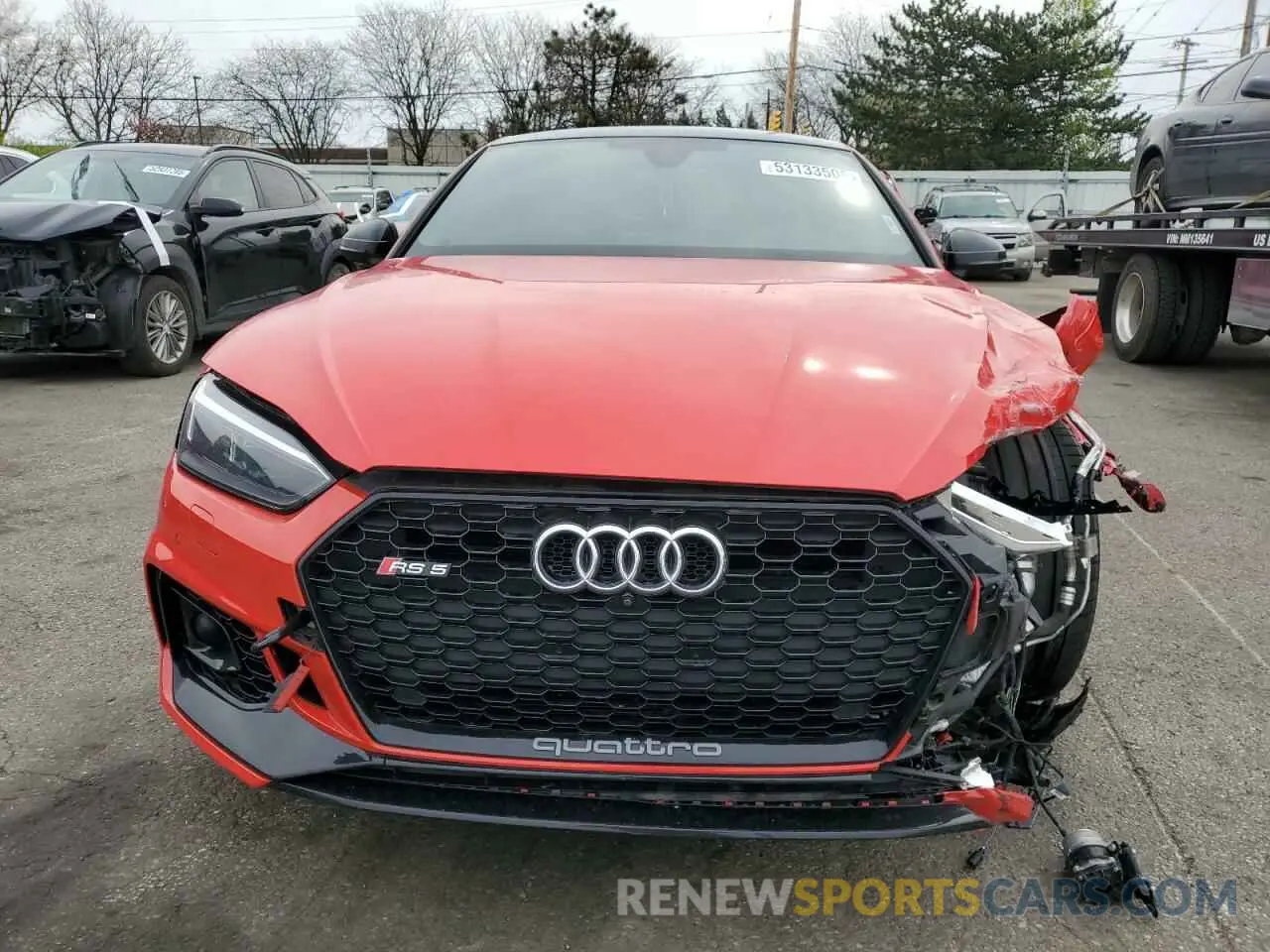 5 Photograph of a damaged car WUABWCF50KA903230 AUDI S5/RS5 2019