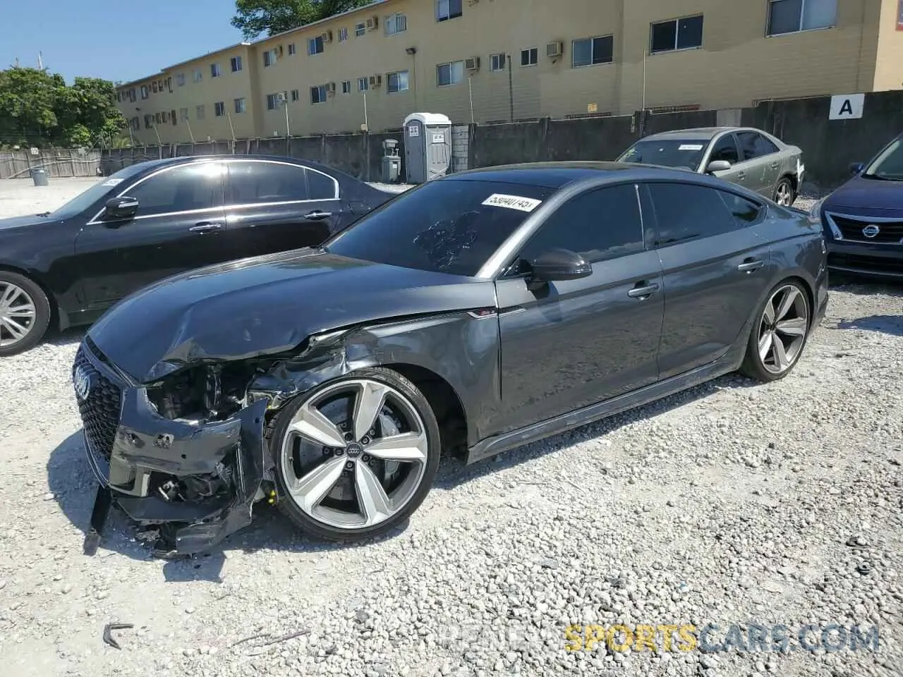 1 Photograph of a damaged car WUABWCF53KA900418 AUDI S5/RS5 2019