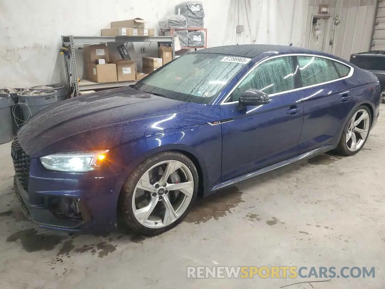 1 Photograph of a damaged car WUABWCF54KA900346 AUDI S5/RS5 2019