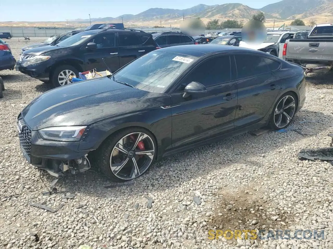 1 Photograph of a damaged car WUABWCF55KA901621 AUDI S5/RS5 2019