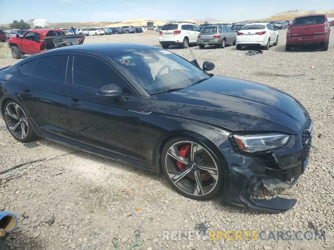 4 Photograph of a damaged car WUABWCF55KA901621 AUDI S5/RS5 2019