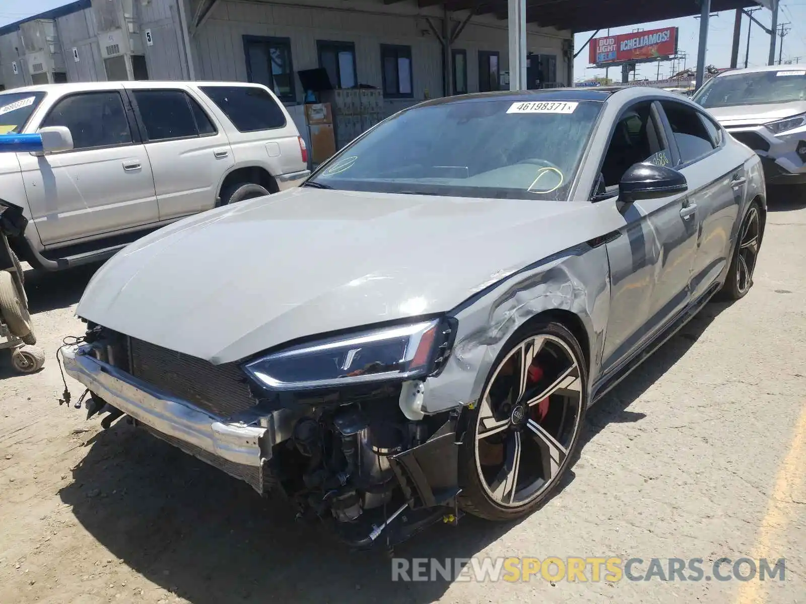 2 Photograph of a damaged car WUABWCF55KA907449 AUDI S5/RS5 2019