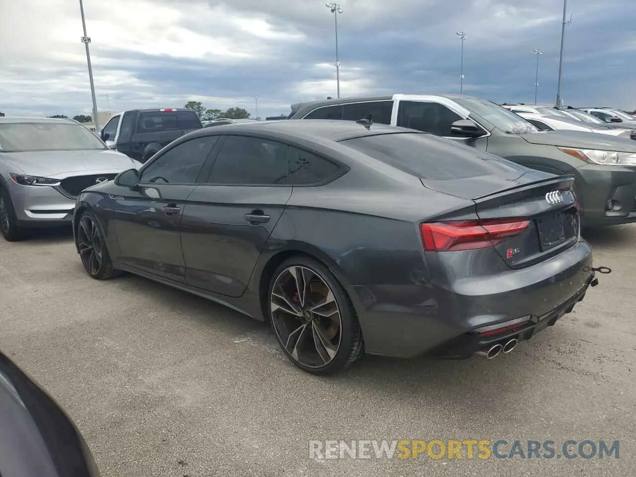 2 Photograph of a damaged car WAUC4CF50MA040887 AUDI S5/RS5 2021