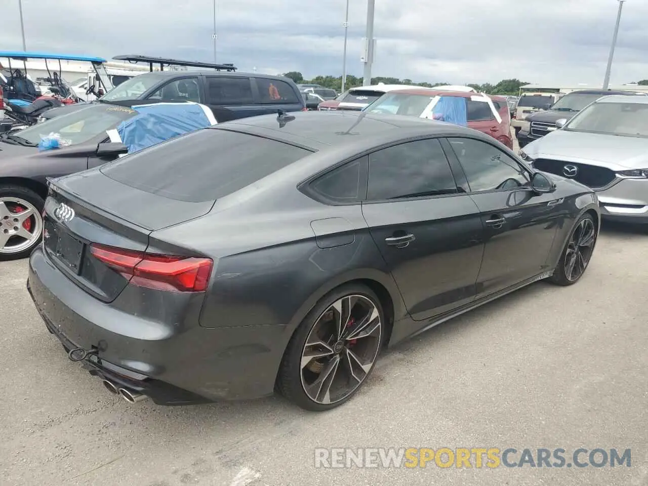 3 Photograph of a damaged car WAUC4CF50MA040887 AUDI S5/RS5 2021