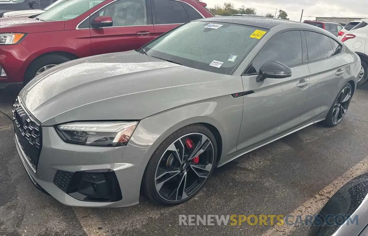 2 Photograph of a damaged car WAUC4CF56MA013340 AUDI S5/RS5 2021