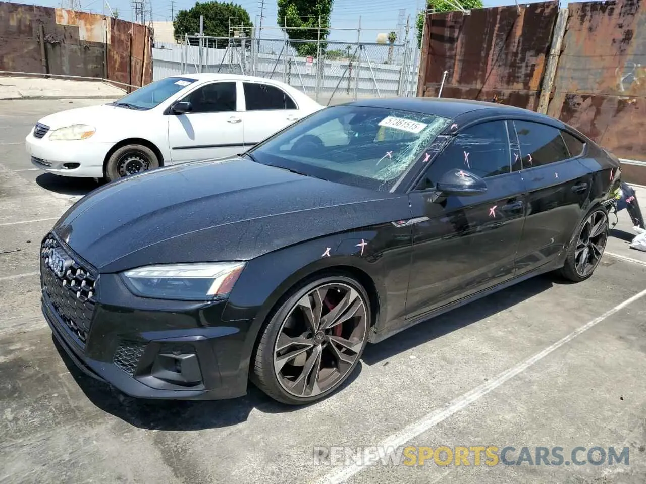 1 Photograph of a damaged car WAUC4CF5XMA022428 AUDI S5/RS5 2021