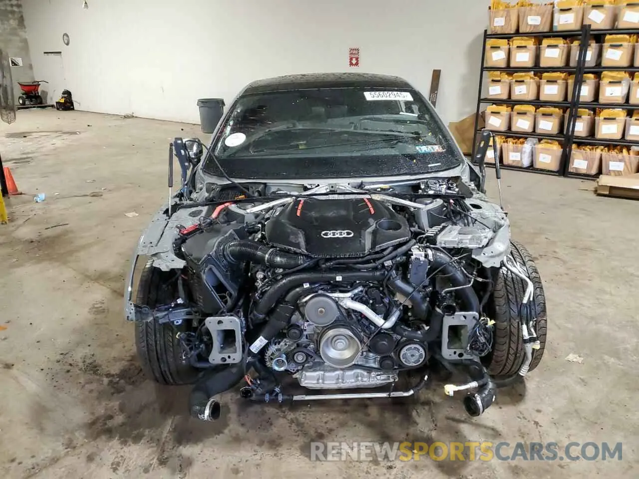 5 Photograph of a damaged car WAUC4CF5XMA043554 AUDI S5/RS5 2021