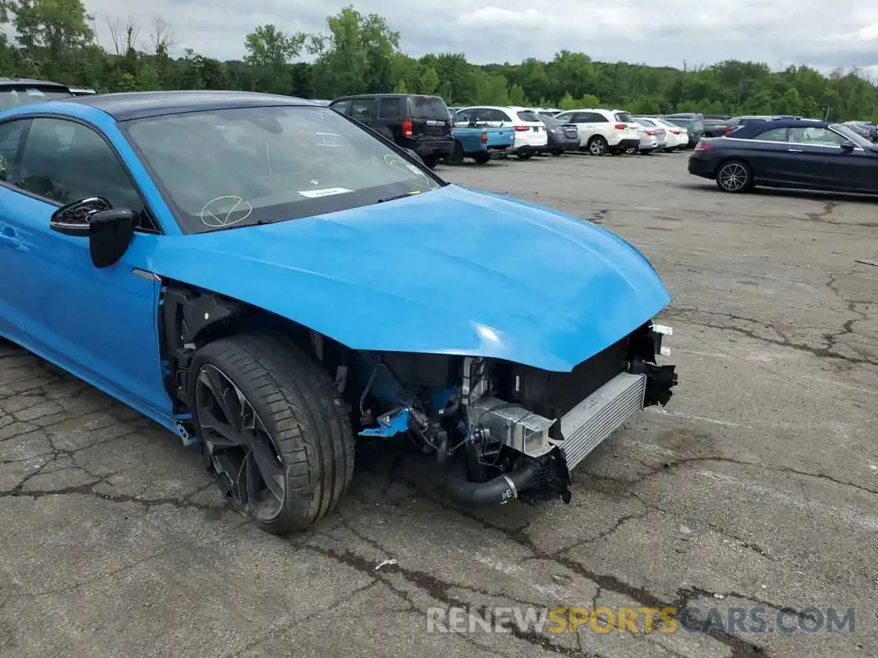 9 Photograph of a damaged car WAUP4AF54MA023421 AUDI S5/RS5 2021