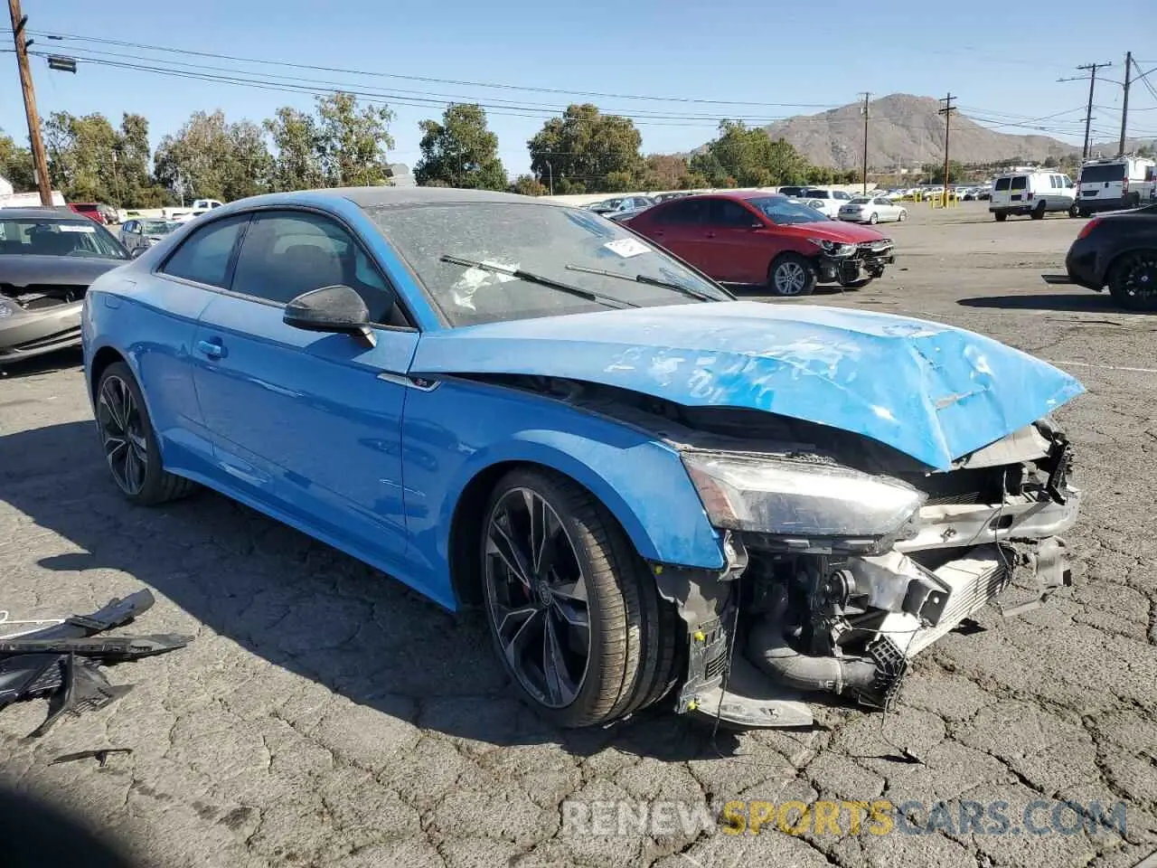 4 Photograph of a damaged car WAUP4AF56MA028233 AUDI S5/RS5 2021