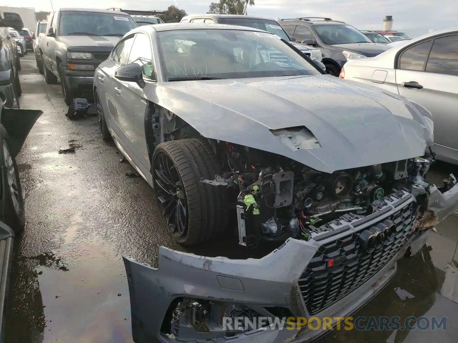 1 Photograph of a damaged car WUAAWCF5XMA900737 AUDI S5/RS5 2021