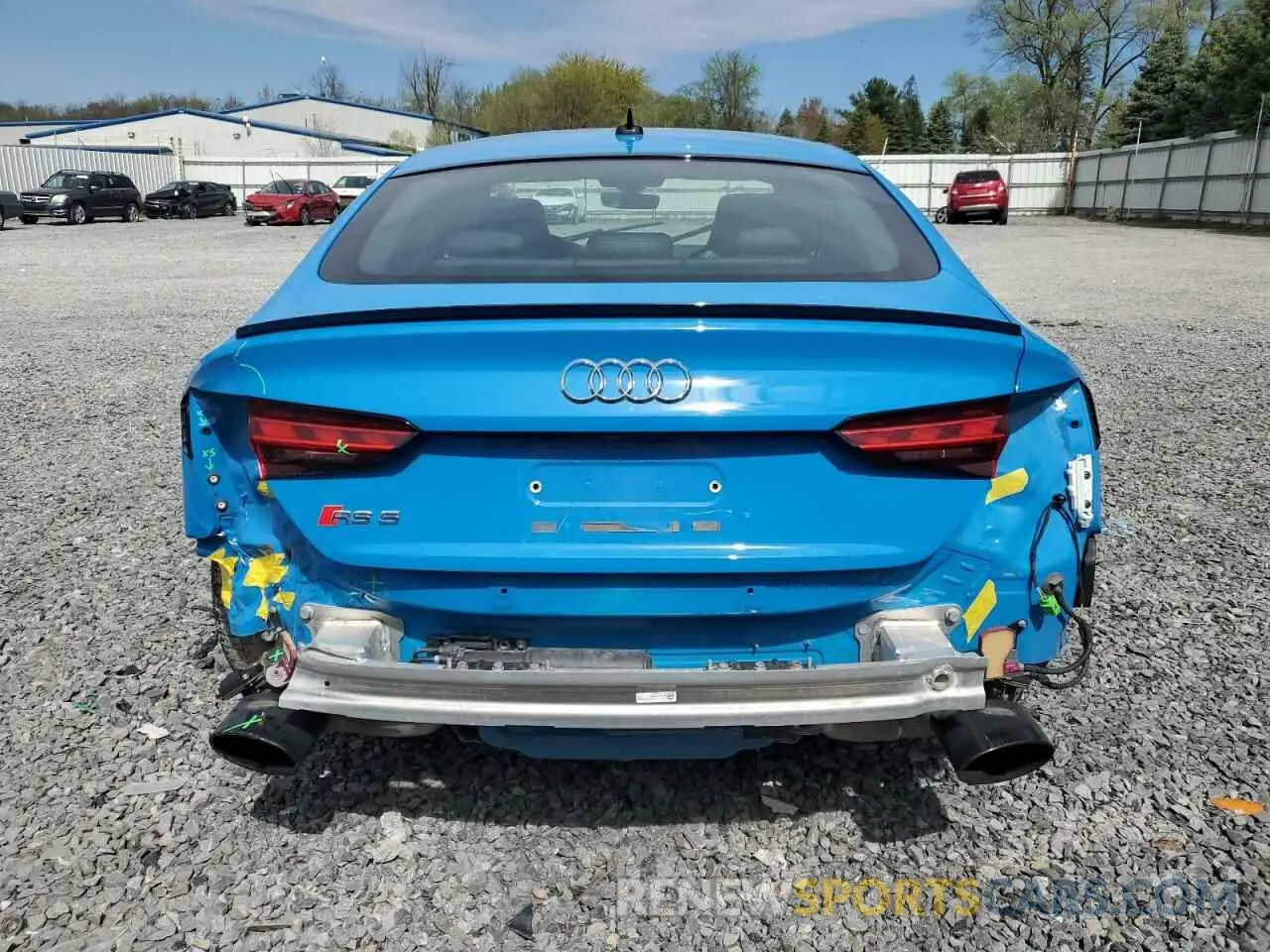 6 Photograph of a damaged car WUAAWCF5XMA902567 AUDI S5/RS5 2021