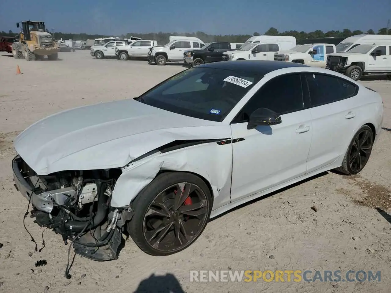 1 Photograph of a damaged car WAUB4CF55NA004481 AUDI S5/RS5 2022
