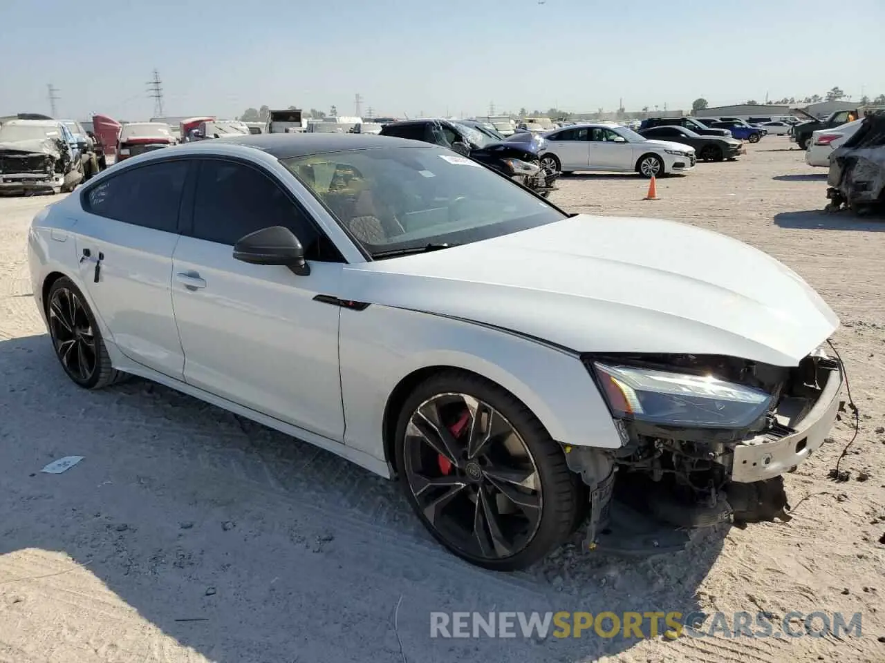 4 Photograph of a damaged car WAUB4CF55NA004481 AUDI S5/RS5 2022