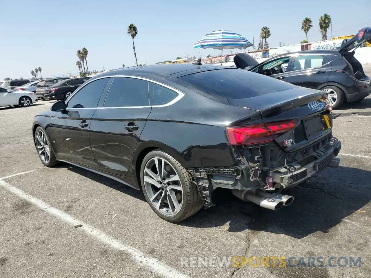 2 Photograph of a damaged car WAUC4CF51NA026949 AUDI S5/RS5 2022