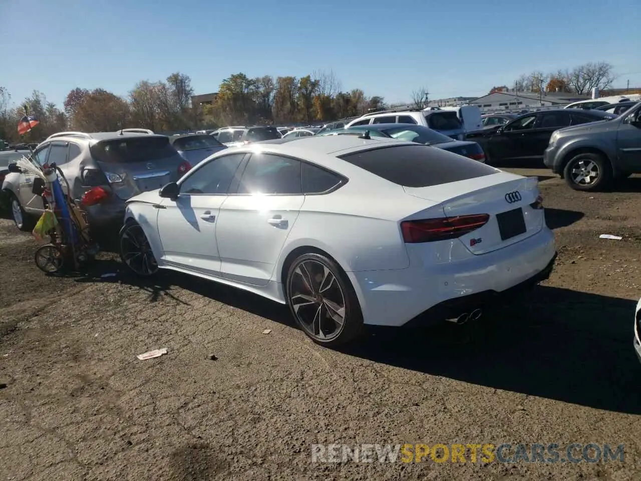 2 Photograph of a damaged car WAUC4CF57NA008004 AUDI S5/RS5 2022