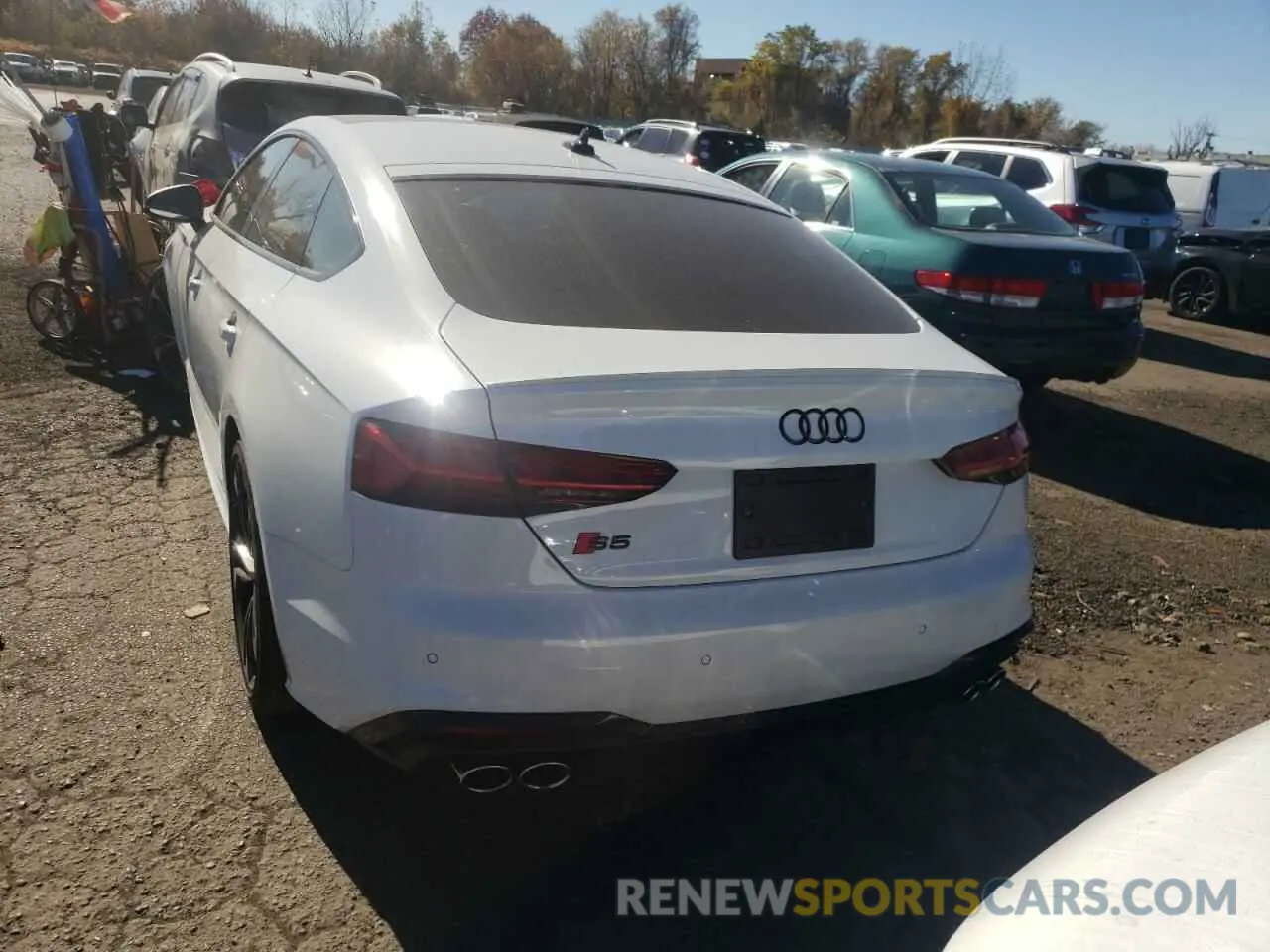 6 Photograph of a damaged car WAUC4CF57NA008004 AUDI S5/RS5 2022