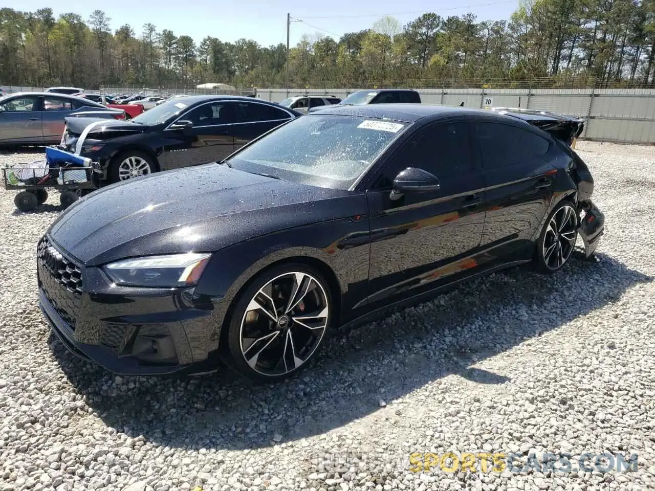 1 Photograph of a damaged car WAUC4CF57NA039673 AUDI S5/RS5 2022