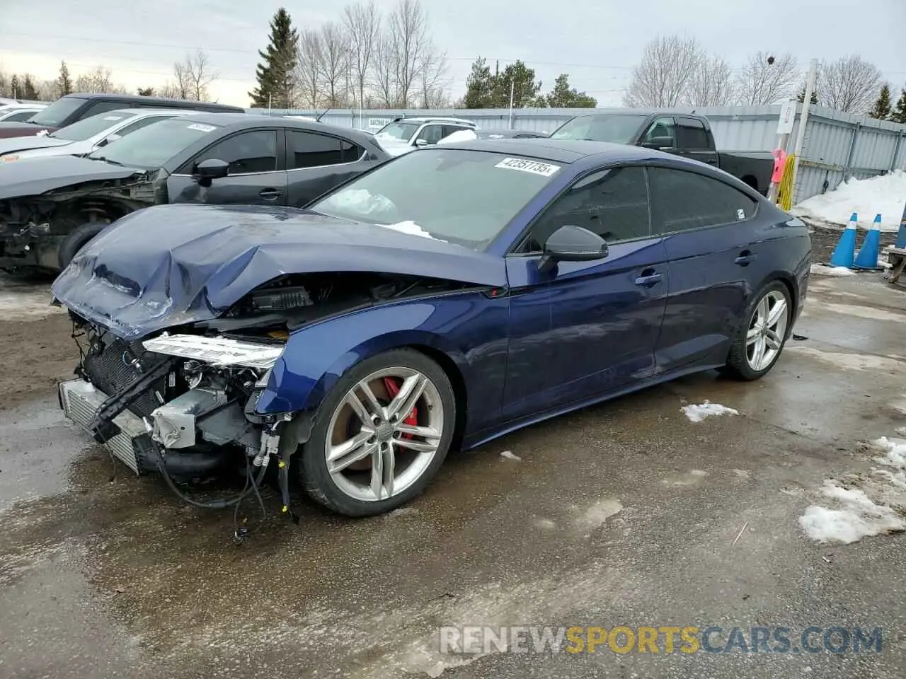 1 Photograph of a damaged car WAUB4CF53PA061166 AUDI S5/RS5 2023
