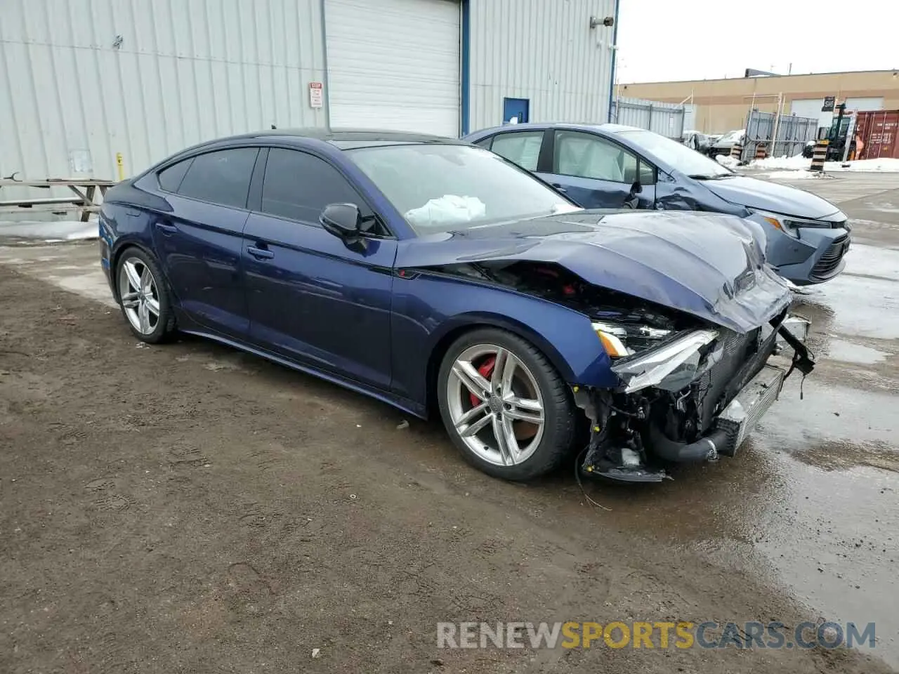 4 Photograph of a damaged car WAUB4CF53PA061166 AUDI S5/RS5 2023