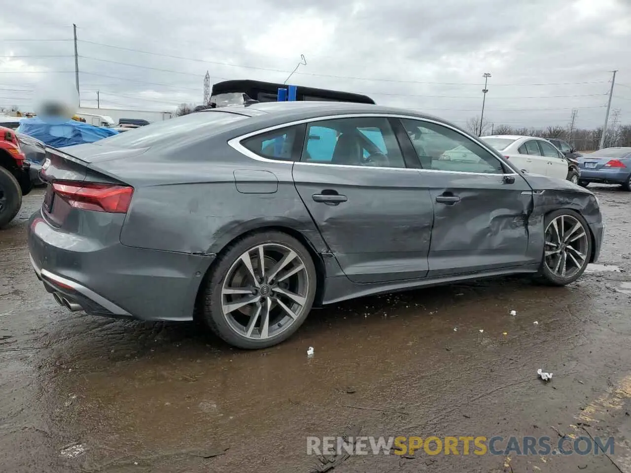 3 Photograph of a damaged car WAUB4CF56PA033782 AUDI S5/RS5 2023