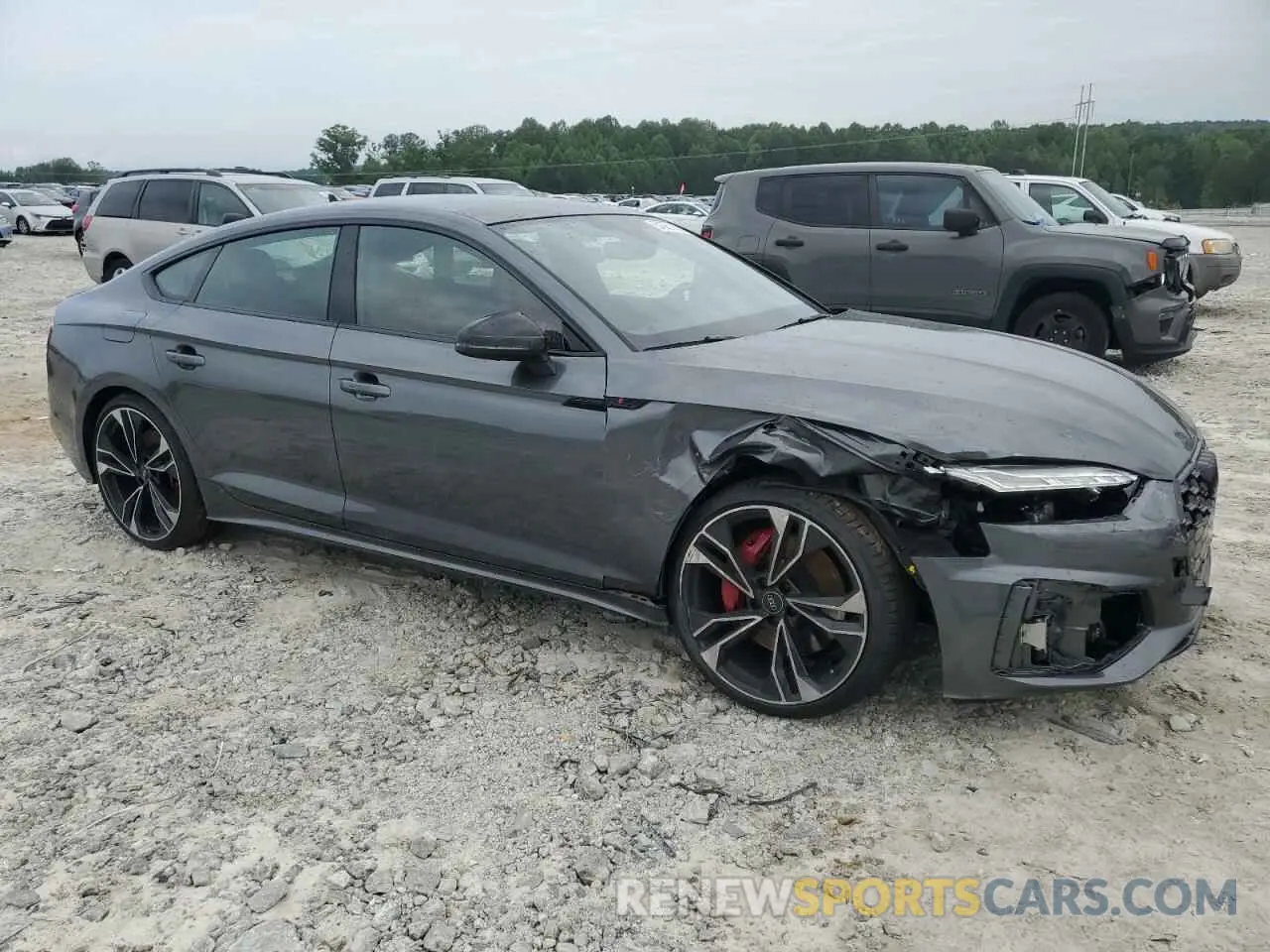4 Photograph of a damaged car WAUC4CF54PA056286 AUDI S5/RS5 2023