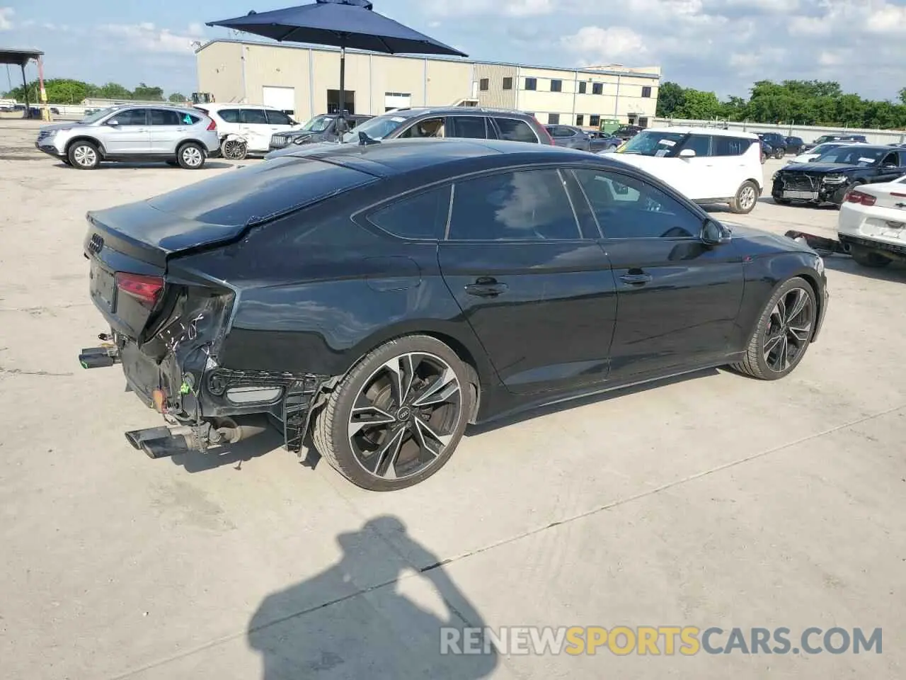 3 Photograph of a damaged car WAUC4CF55PA010885 AUDI S5/RS5 2023