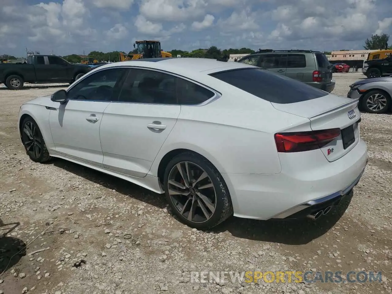 2 Photograph of a damaged car WAUC4CF55PA011745 AUDI S5/RS5 2023