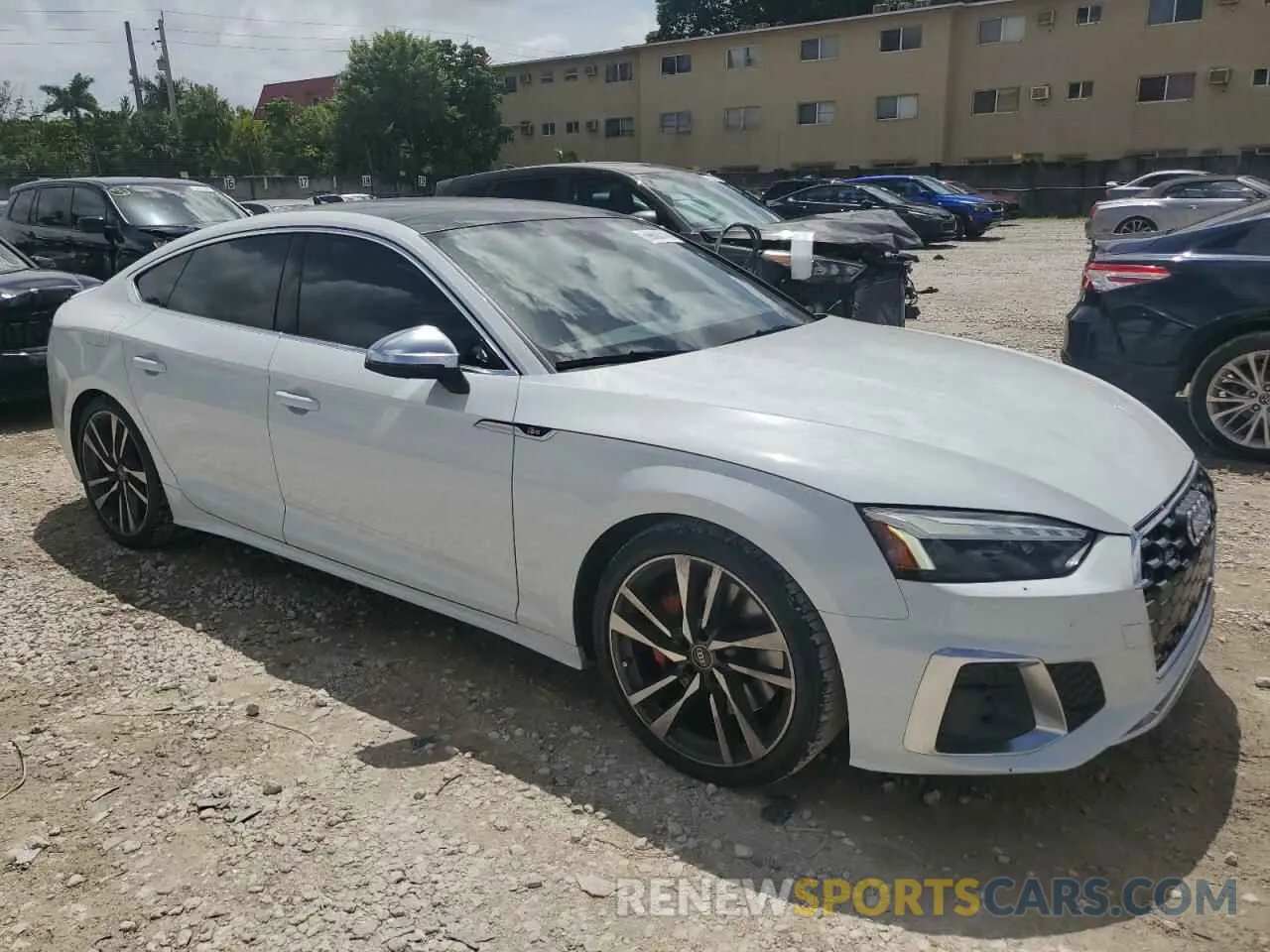 4 Photograph of a damaged car WAUC4CF55PA011745 AUDI S5/RS5 2023