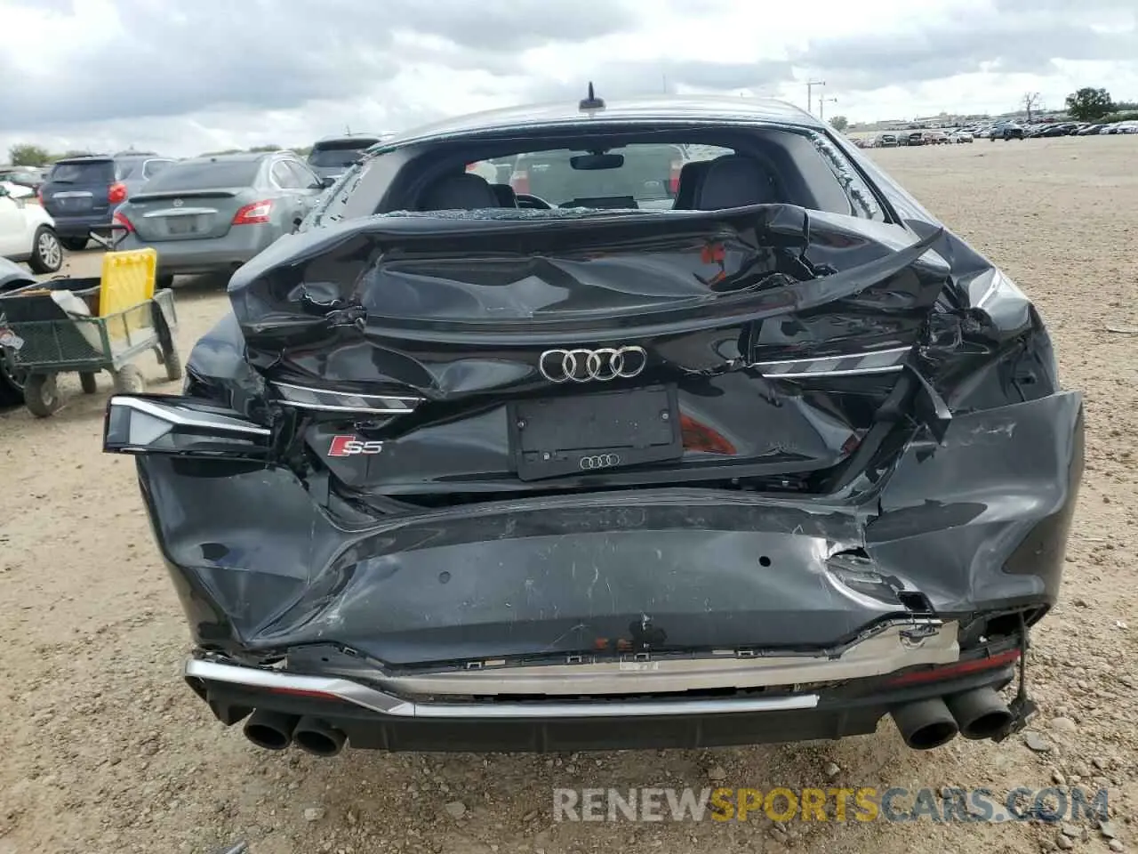 6 Photograph of a damaged car WAUC4CF5XPA010879 AUDI S5/RS5 2023
