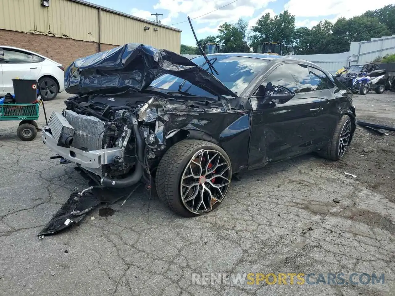 1 Photograph of a damaged car WAUP4AF59PA004741 AUDI S5/RS5 2023