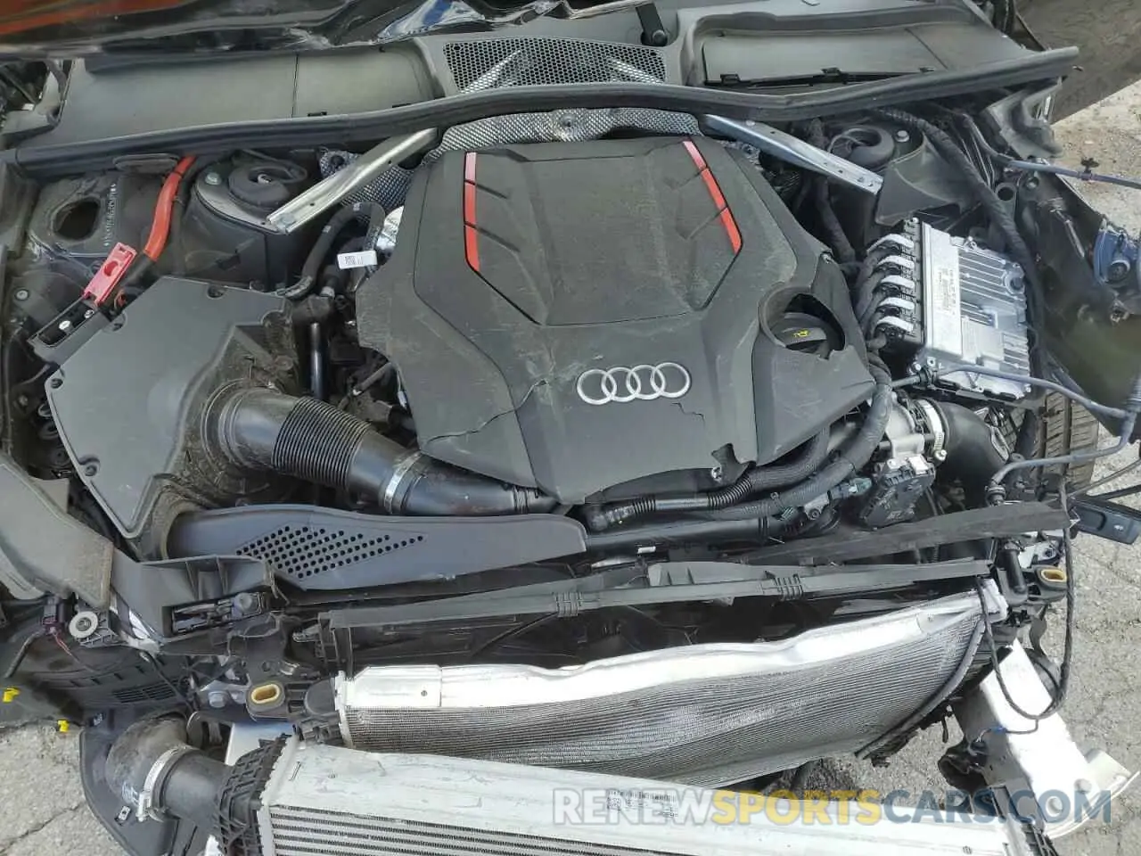 11 Photograph of a damaged car WAUP4AF59PA004741 AUDI S5/RS5 2023