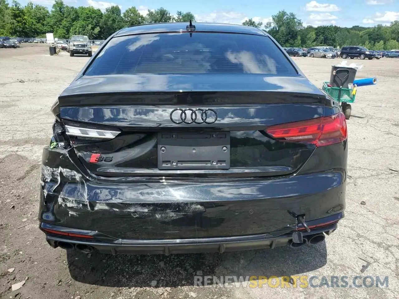 6 Photograph of a damaged car WAUP4AF59PA004741 AUDI S5/RS5 2023