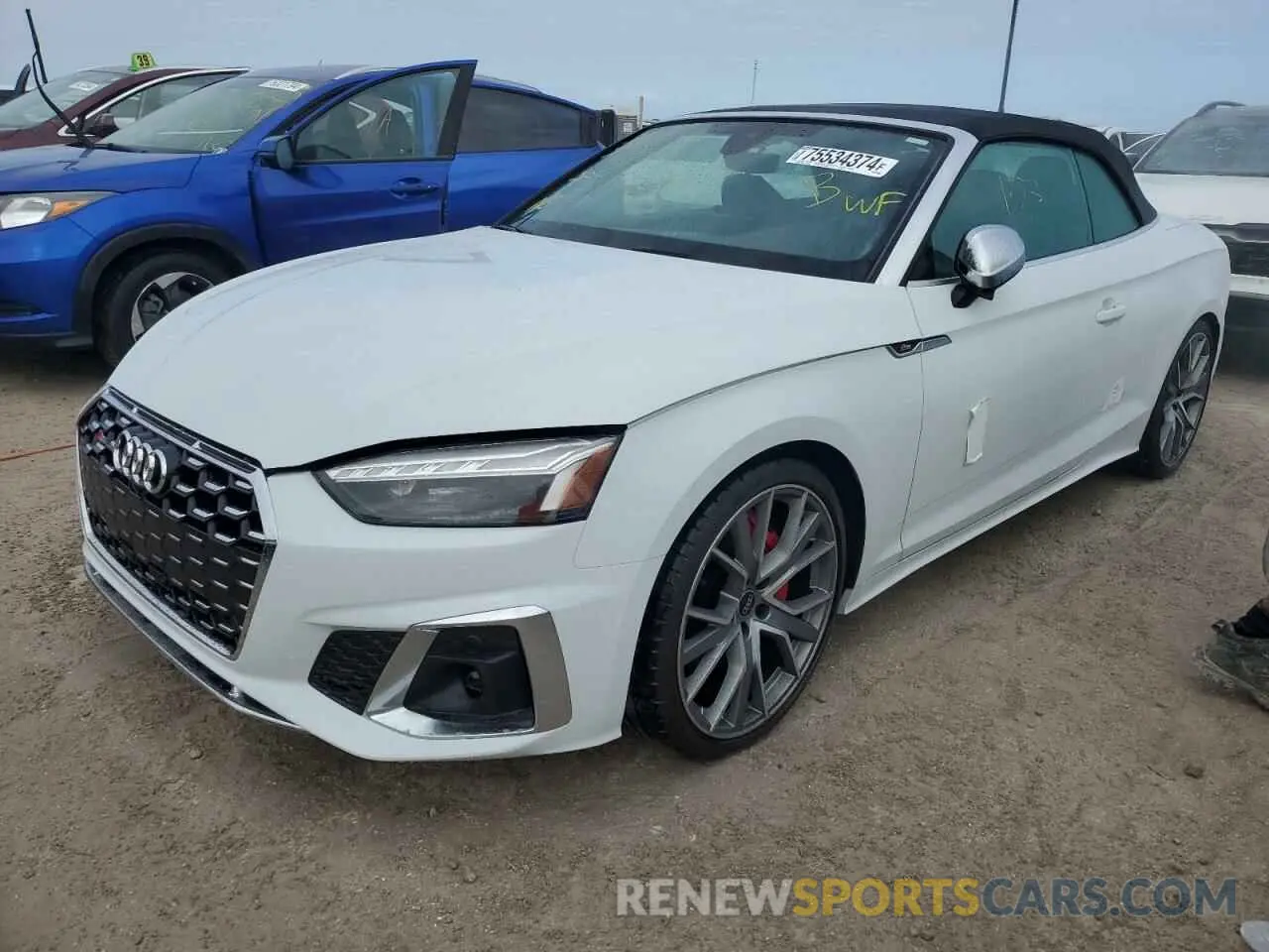 1 Photograph of a damaged car WAUW4GF55PN001455 AUDI S5/RS5 2023