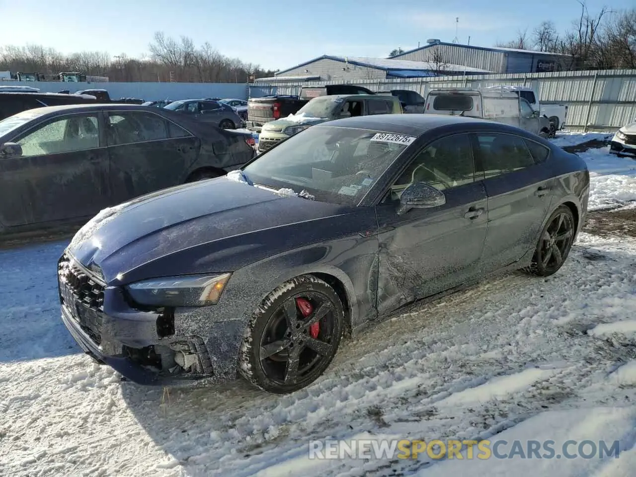1 Photograph of a damaged car WAUC4CF52RA051607 AUDI S5/RS5 2024