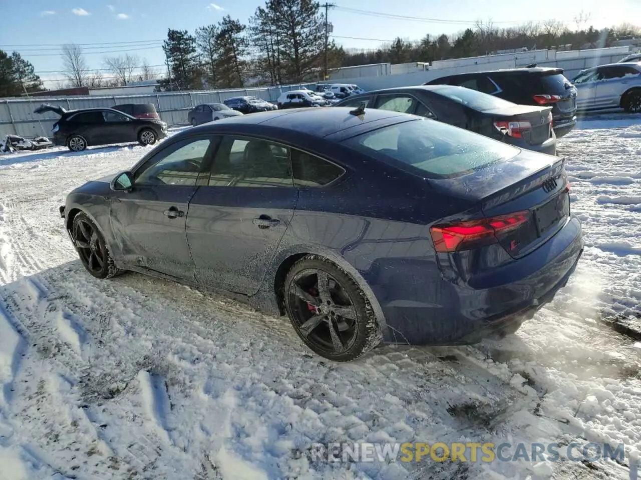 2 Photograph of a damaged car WAUC4CF52RA051607 AUDI S5/RS5 2024
