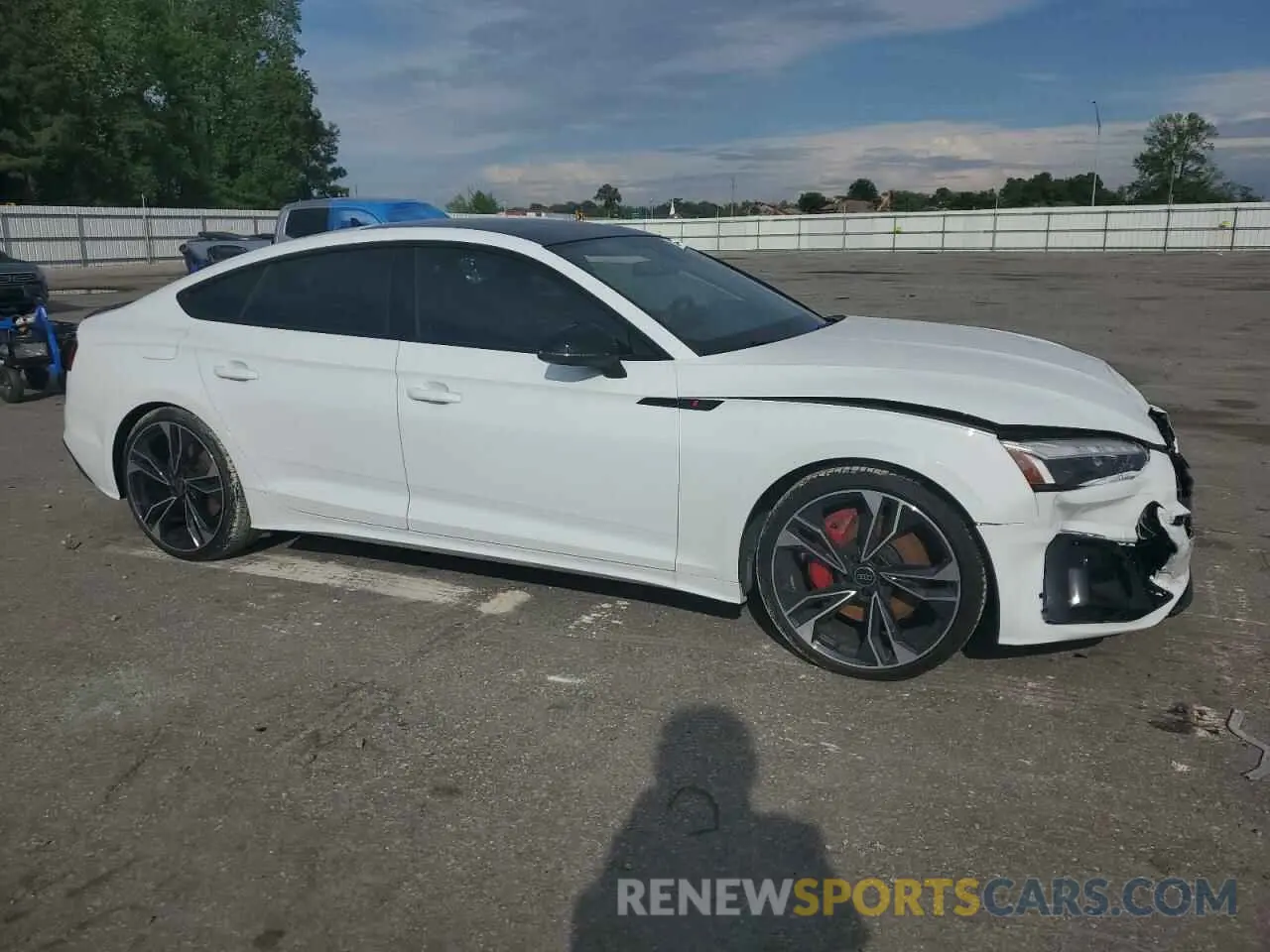 4 Photograph of a damaged car WAUC4CF55RA027124 AUDI S5/RS5 2024