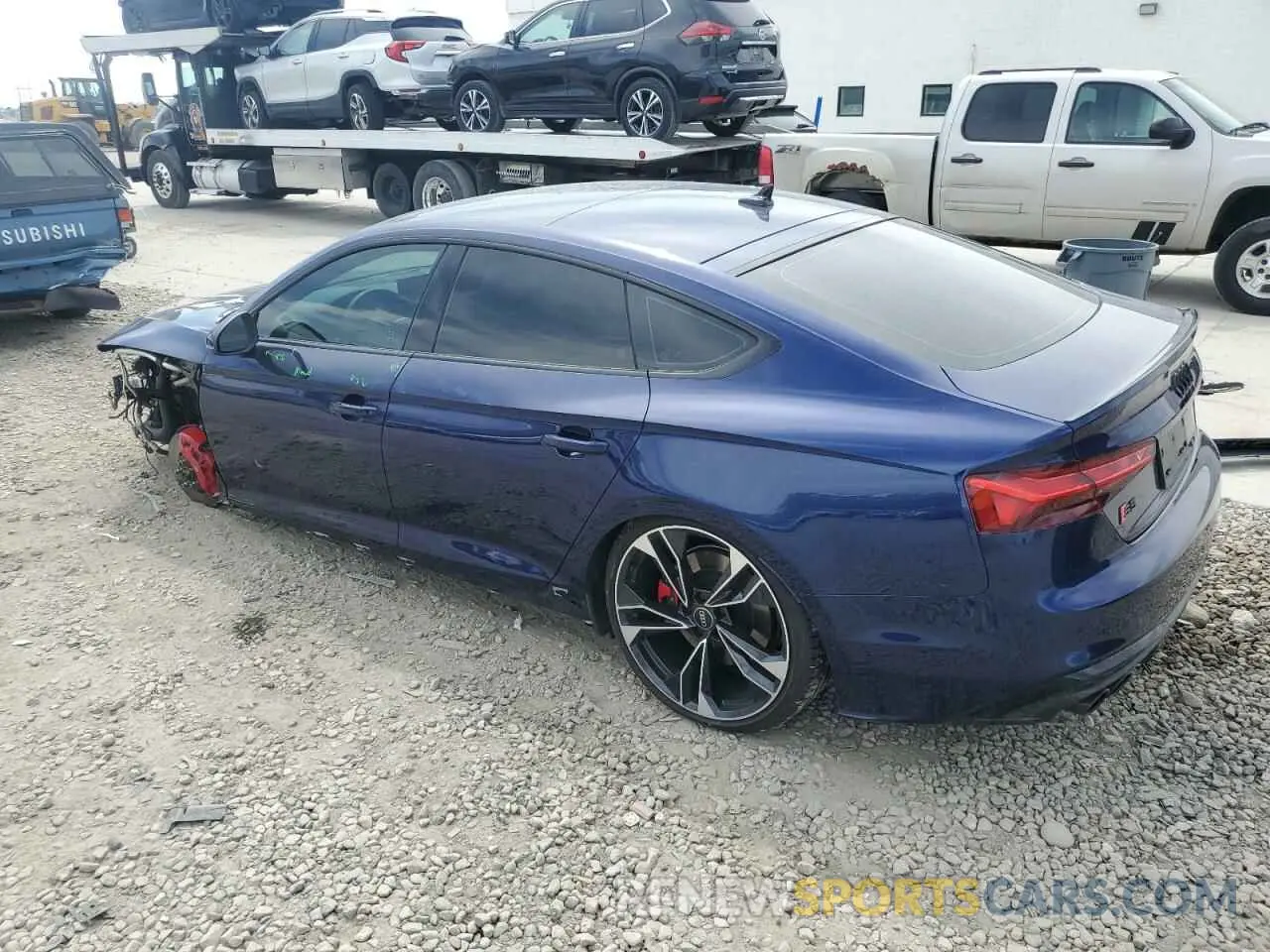 2 Photograph of a damaged car WAUC4CF5XRA029418 AUDI S5/RS5 2024