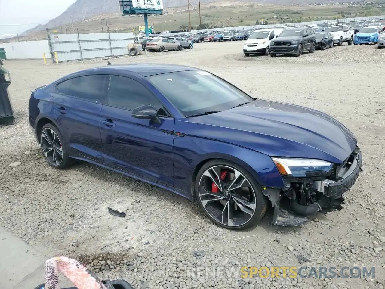 4 Photograph of a damaged car WAUC4CF5XRA029418 AUDI S5/RS5 2024