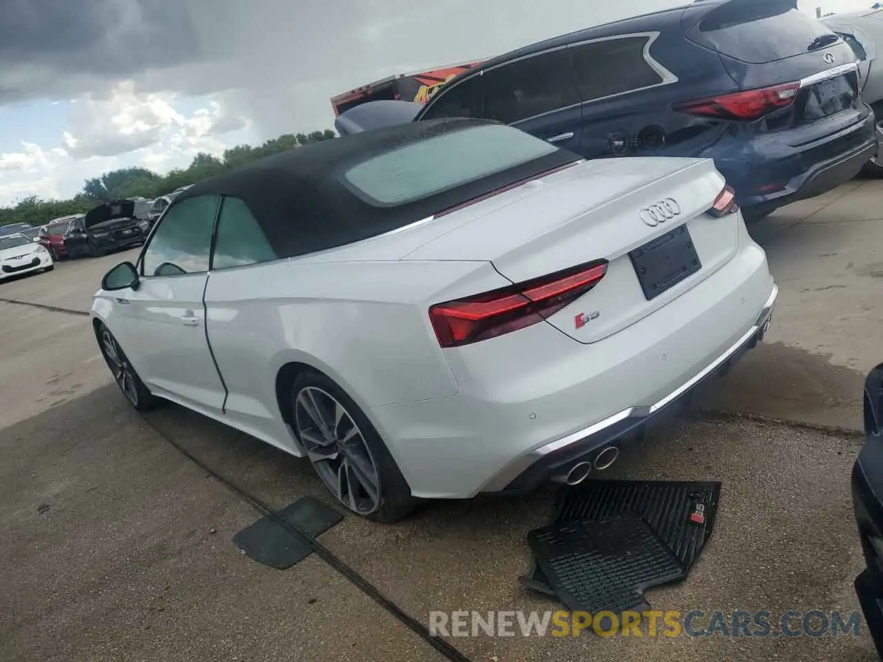 2 Photograph of a damaged car WAUW4GF56RN007168 AUDI S5/RS5 2024