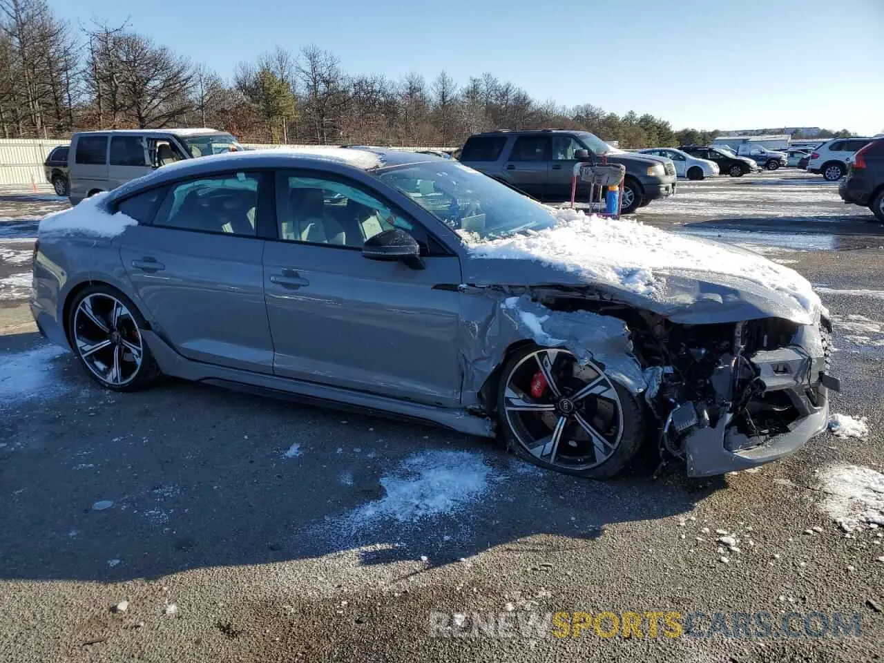 4 Photograph of a damaged car WUAAWCF53RA900473 AUDI S5/RS5 2024