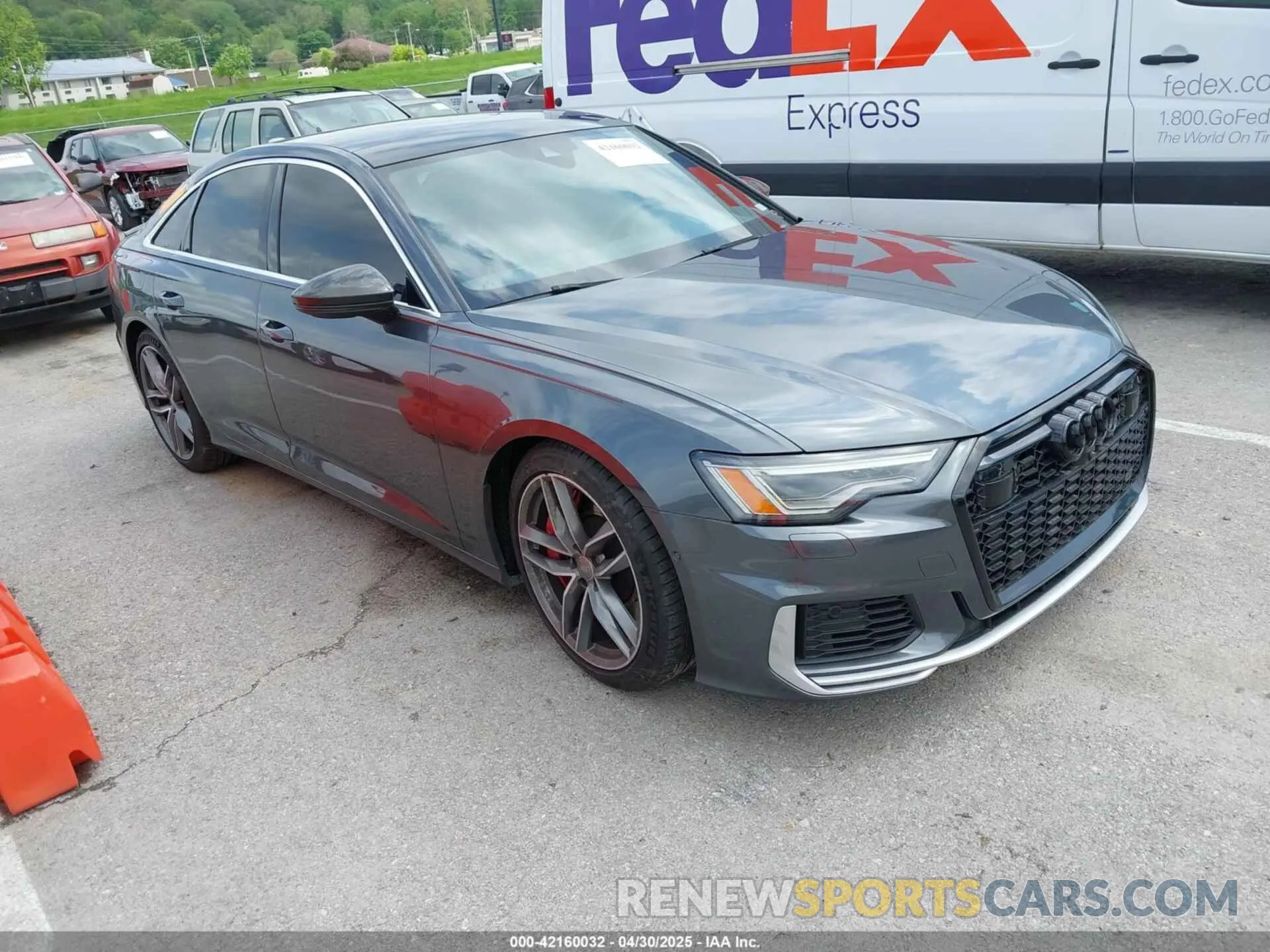1 Photograph of a damaged car WAUDFAF28LN037283 AUDI S6 2020